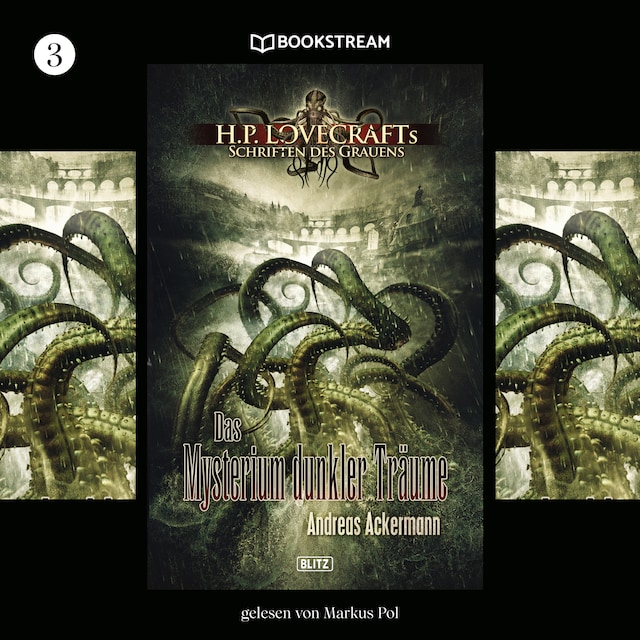Buchcover für Das Mysterium dunkler Träume - H. P. Lovecrafts Schriften des Grauens, Folge 3 (Ungekürzt)