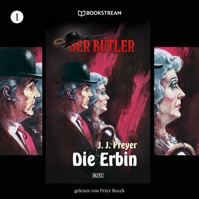 Book cover for Die Erbin - Der Butler, Folge 1 (Ungekürzt)