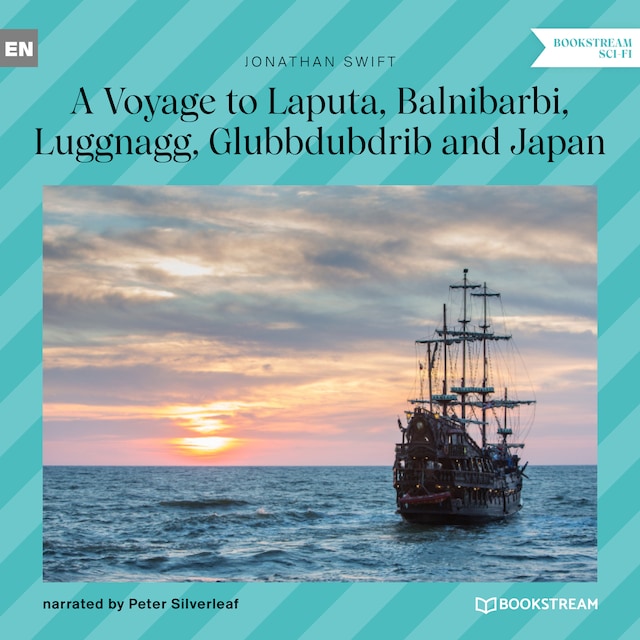 Buchcover für A Voyage to Laputa, Balnibarbi, Luggnagg, Glubbdubdrib and Japan (Unabridged)