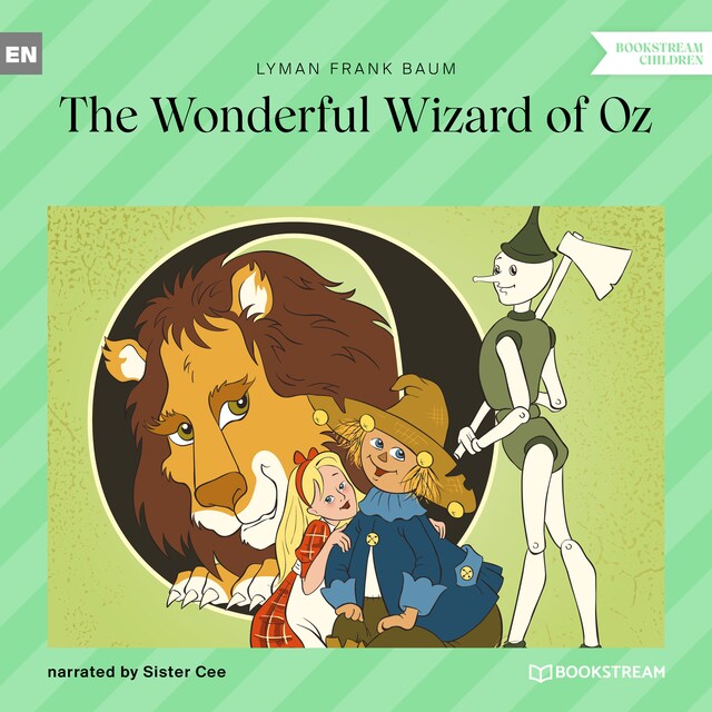 Kirjankansi teokselle The Wonderful Wizard of Oz (Unabridged)