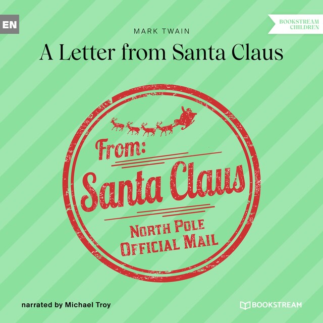Okładka książki dla A Letter from Santa Claus (Unabridged)
