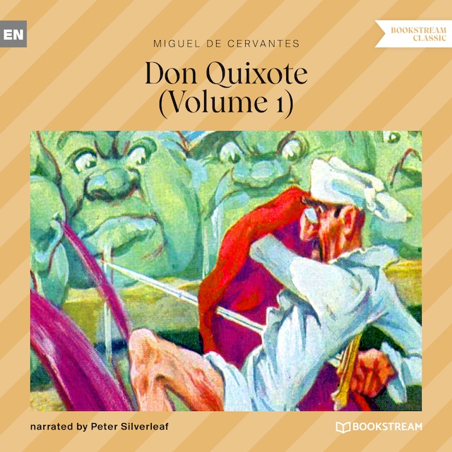 Book cover for Don Quixote, Vol. 1 (Unabridged)