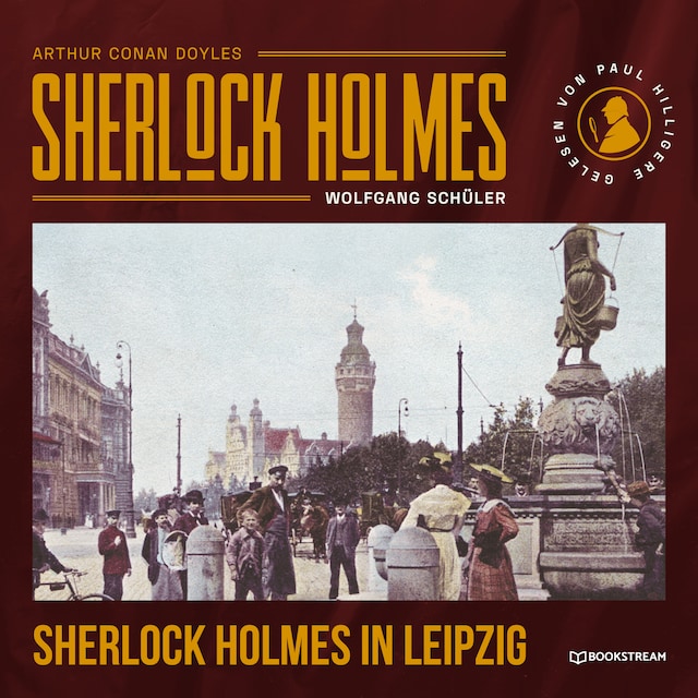 Buchcover für Sherlock Holmes in Leipzig (Ungekürzt)