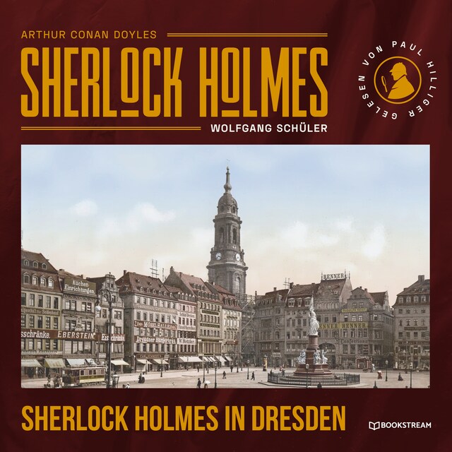 Buchcover für Sherlock Holmes in Dresden (Ungekürzt)