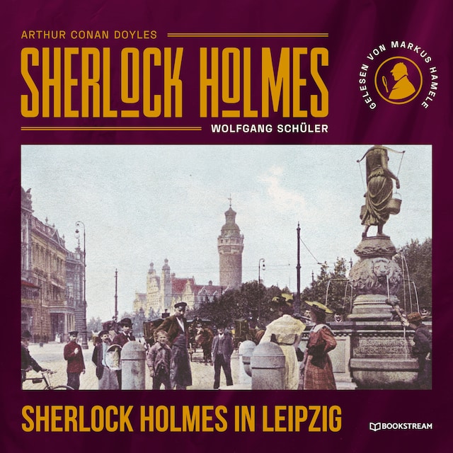 Buchcover für Sherlock Holmes in Leipzig (Ungekürzt)
