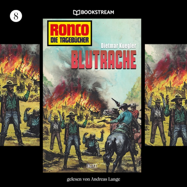 Book cover for Blutrache - Ronco - Die Tagebücher, Folge 8 (Ungekürzt)