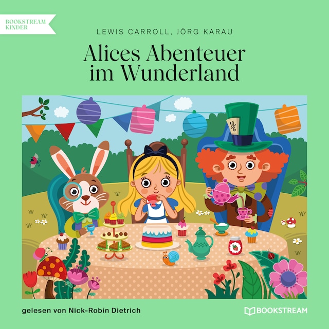 Book cover for Alices Abenteuer im Wunderland (Ungekürzt)