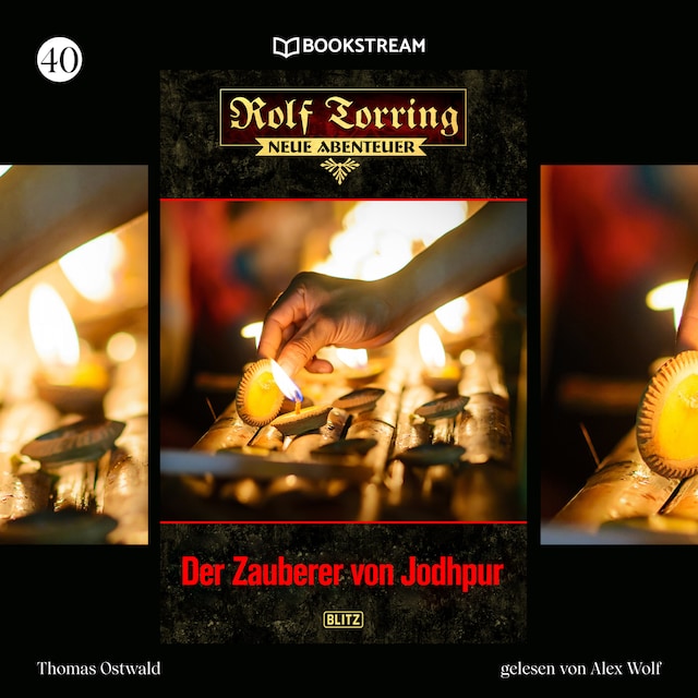 Book cover for Der Zauberer von Jodhpur - Rolf Torring - Neue Abenteuer, Folge 40 (Ungekürzt)