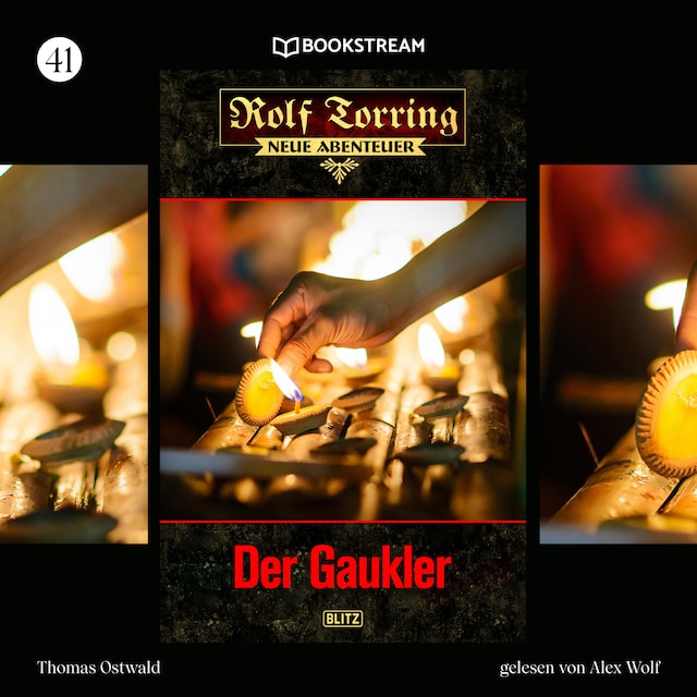 Book cover for Der Gaukler - Rolf Torring - Neue Abenteuer, Folge 41 (Ungekürzt)