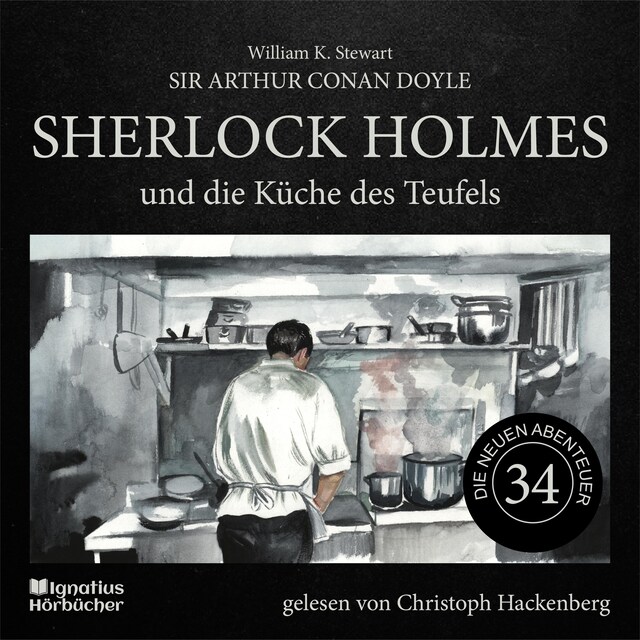 Buchcover für Sherlock Holmes und die Küche des Teufels (Die neuen Abenteuer, Folge 34)