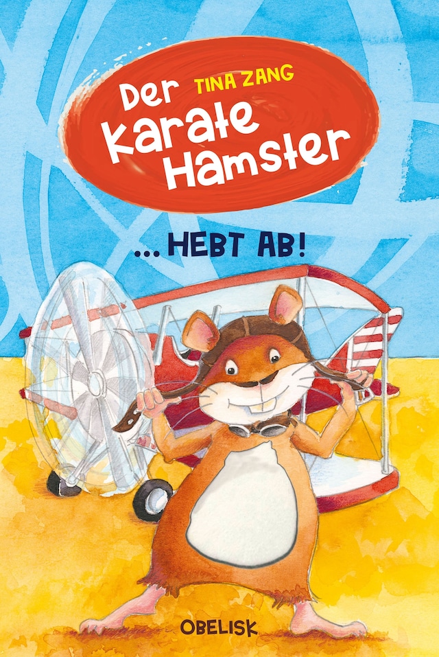 Book cover for Der Karatehamster hebt ab