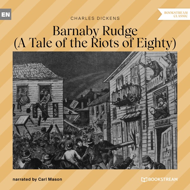 Book cover for Barnaby Rudge - A Tale of the Riots of Eighty (Unabridged)