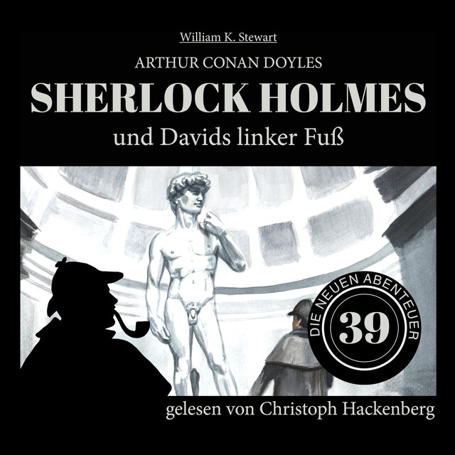 Book cover for Sherlock Holmes und Davids linker Fuß - Die neuen Abenteuer, Folge 39 (Ungekürzt)