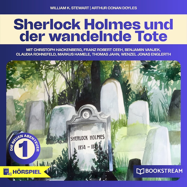 Bokomslag for Sherlock Holmes, Die neuen Abenteuer, Folge 1: Sherlock Holmes und der wandelnde Tote