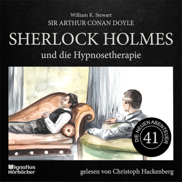 Buchcover für Sherlock Holmes und die Hypnosetherapie (Die neuen Abenteuer, Folge 41)