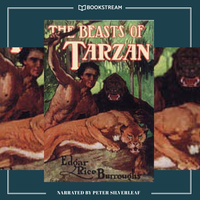 Book cover for The Beasts of Tarzan - Tarzan Series, Book 3 (Unabridged)