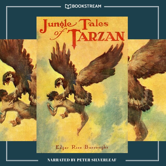 Kirjankansi teokselle Jungle Tales of Tarzan - Tarzan Series, Book 6 (Unabridged)