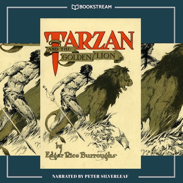 Book cover for Tarzan and the Golden Lion - Tarzan Series, Book 9 (Unabridged)