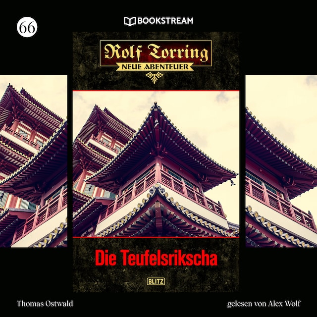 Book cover for Die Teufelsrikscha - Rolf Torring - Neue Abenteuer, Folge 66 (Ungekürzt)