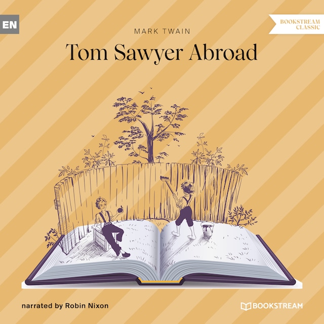 Book cover for Tom Sawyer Abroad (Unabridged)