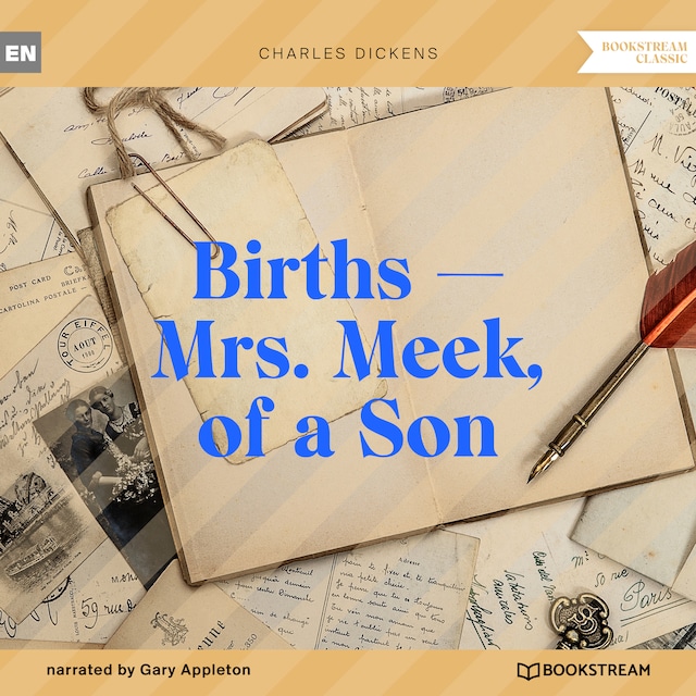 Couverture de livre pour Births - Mrs. Meek, of a Son (Unabridged)