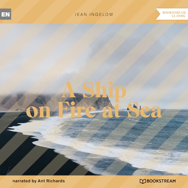 Kirjankansi teokselle A Ship on Fire at Sea (Unabridged)