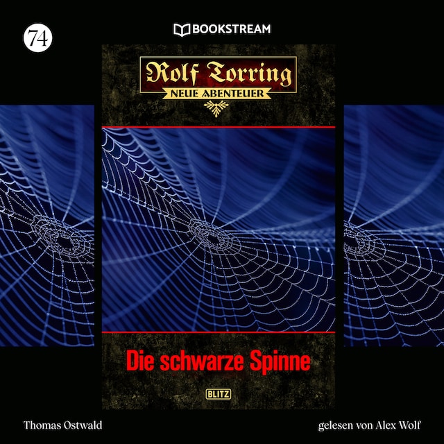 Book cover for Die schwarze Spinne - Rolf Torring - Neue Abenteuer, Folge 74 (Ungekürzt)