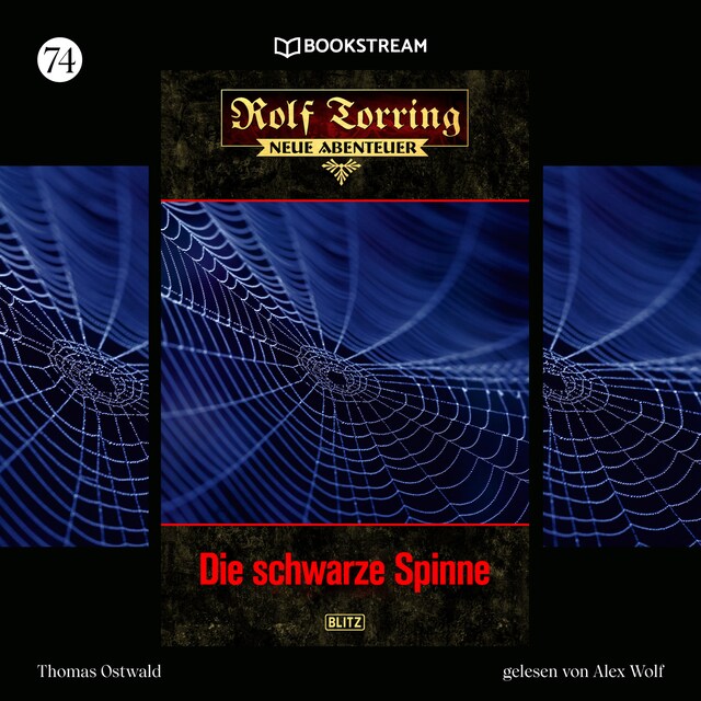 Couverture de livre pour Die schwarze Spinne - Rolf Torring - Neue Abenteuer, Folge 74 (Ungekürzt)