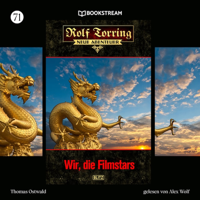 Book cover for Wir, die Filmstars - Rolf Torring - Neue Abenteuer, Folge 71 (Ungekürzt)
