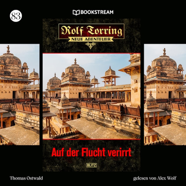 Book cover for Auf der Flucht verirrt - Rolf Torring - Neue Abenteuer, Folge 83 (Ungekürzt)