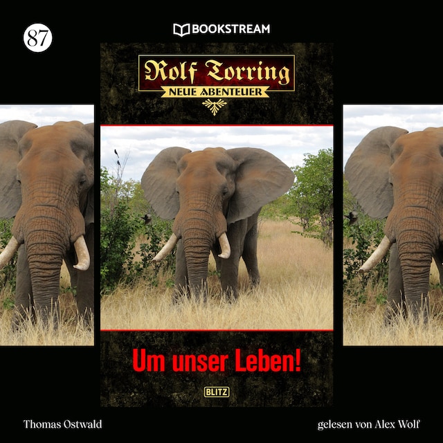 Book cover for Um unser Leben! - Rolf Torring - Neue Abenteuer, Folge 87 (Ungekürzt)
