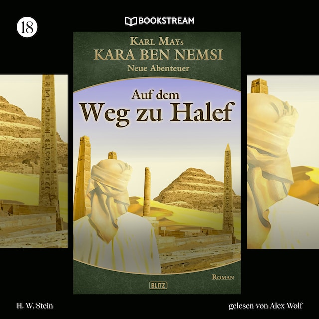Book cover for Auf dem Weg zu Halef - Kara Ben Nemsi - Neue Abenteuer, Folge 18 (Ungekürzt)