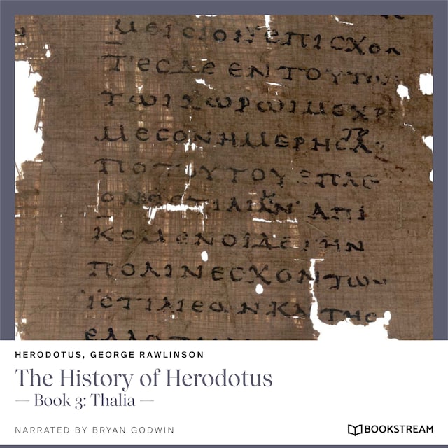 Couverture de livre pour The History of Herodotus - Book 3: Thalia (Unabridged)