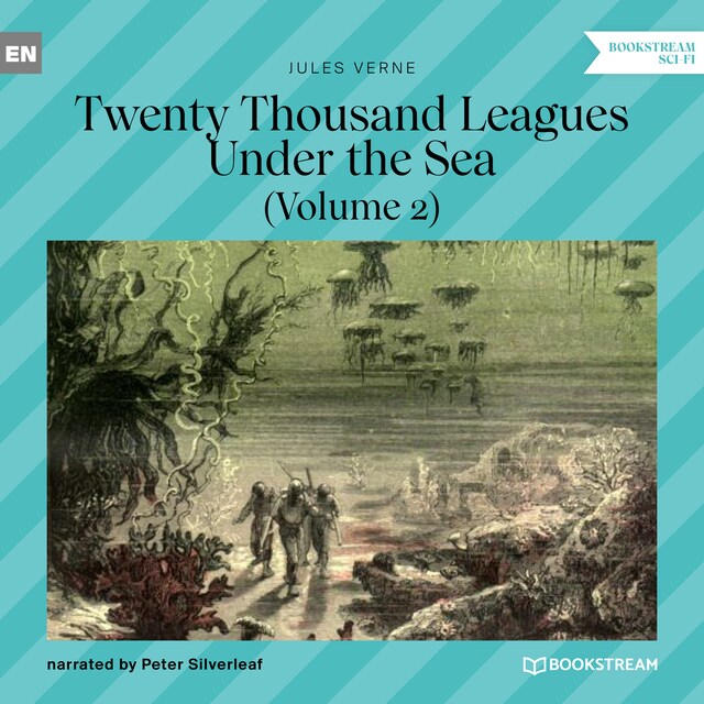 Book cover for Twenty Thousand Leagues Under the Sea - Volume 2 (Unabridged)