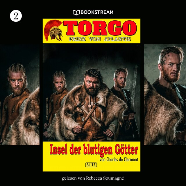 Buchcover für Insel der blutigen Götter - Torgo - Prinz von Atlantis, Band 2 (Ungekürzt)