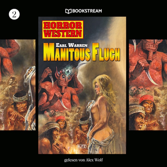 Book cover for Manitous Fluch - Horror Western, Folge 2 (Ungekürzt)