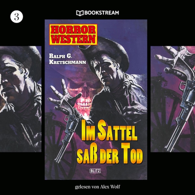 Book cover for Im Sattel saß der Tod - Horror Western, Folge 3 (Ungekürzt)