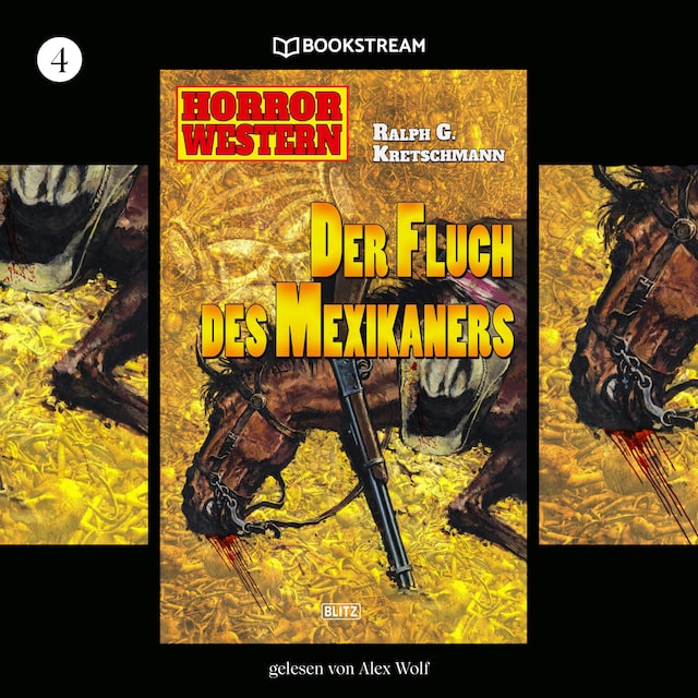 Book cover for Der Fluch des Mexikaners - Horror Western, Folge 4 (Ungekürzt)