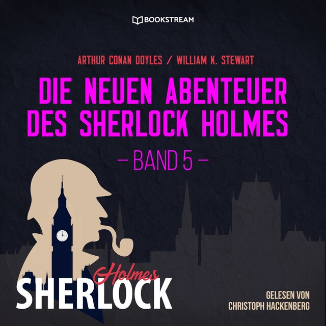 Book cover for Die neuen Abenteuer des Sherlock Holmes, Band 5 (Ungekürzt)