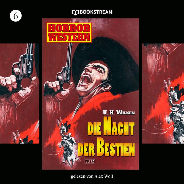Book cover for Die Nacht der Bestien - Horror Western, Folge 6 (Ungekürzt)