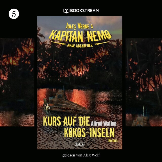 Copertina del libro per Kurs auf die Kokos-Inseln - Jules Vernes Kapitän Nemo - Neue Abenteuer, Folge 5 (Ungekürzt)