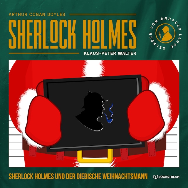 Okładka książki dla Sherlock Holmes und der diebische Weihnachtsmann - Eine neue Sherlock Holmes Kriminalgeschichte (Ungekürzt)