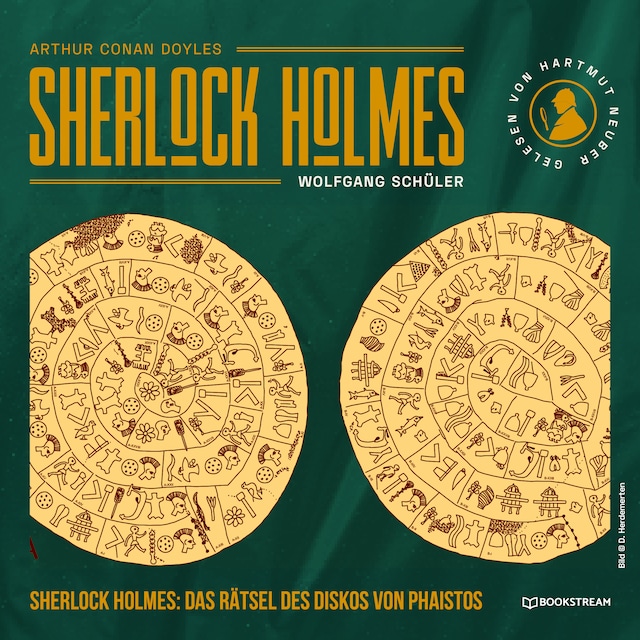 Book cover for Sherlock Holmes: Das Rätsel des Diskos von Phaistos (Ungekürzt)