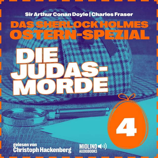 Book cover for Die Judasmorde (Das Sherlock Holmes Ostern-Spezial, Folge 4)