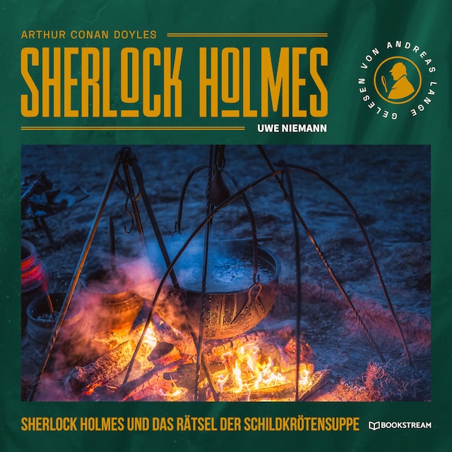 Couverture de livre pour Sherlock Holmes und das Rätsel der Schildkrötensuppe - Eine neue Sherlock Holmes Kriminalgeschichte (Ungekürzt)