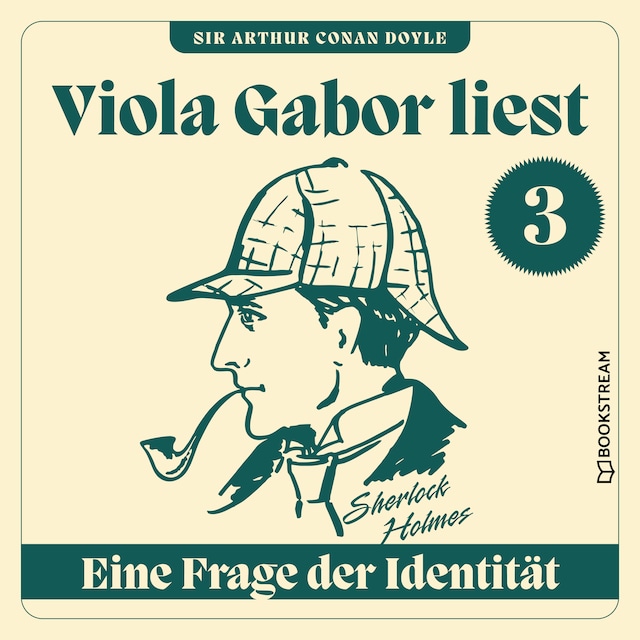 Kirjankansi teokselle Eine Frage der Identität - Viola Gabor liest Sherlock Holmes, Folge 3 (Ungekürzt)