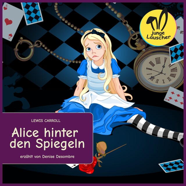 Book cover for Alice hinter den Spiegeln