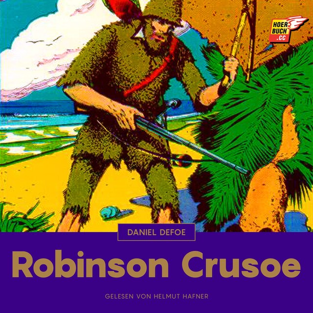 Boekomslag van Robinson Crusoe