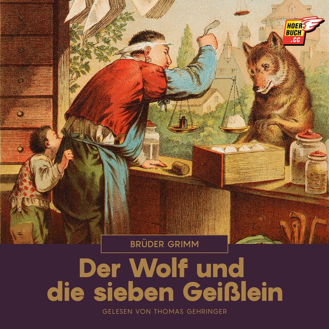 Buchcover für Der Wolf und die sieben Geißlein