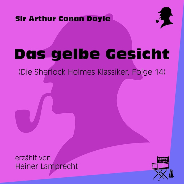 Okładka książki dla Das gelbe Gesicht (Die Sherlock Holmes Klassiker, Folge 14)